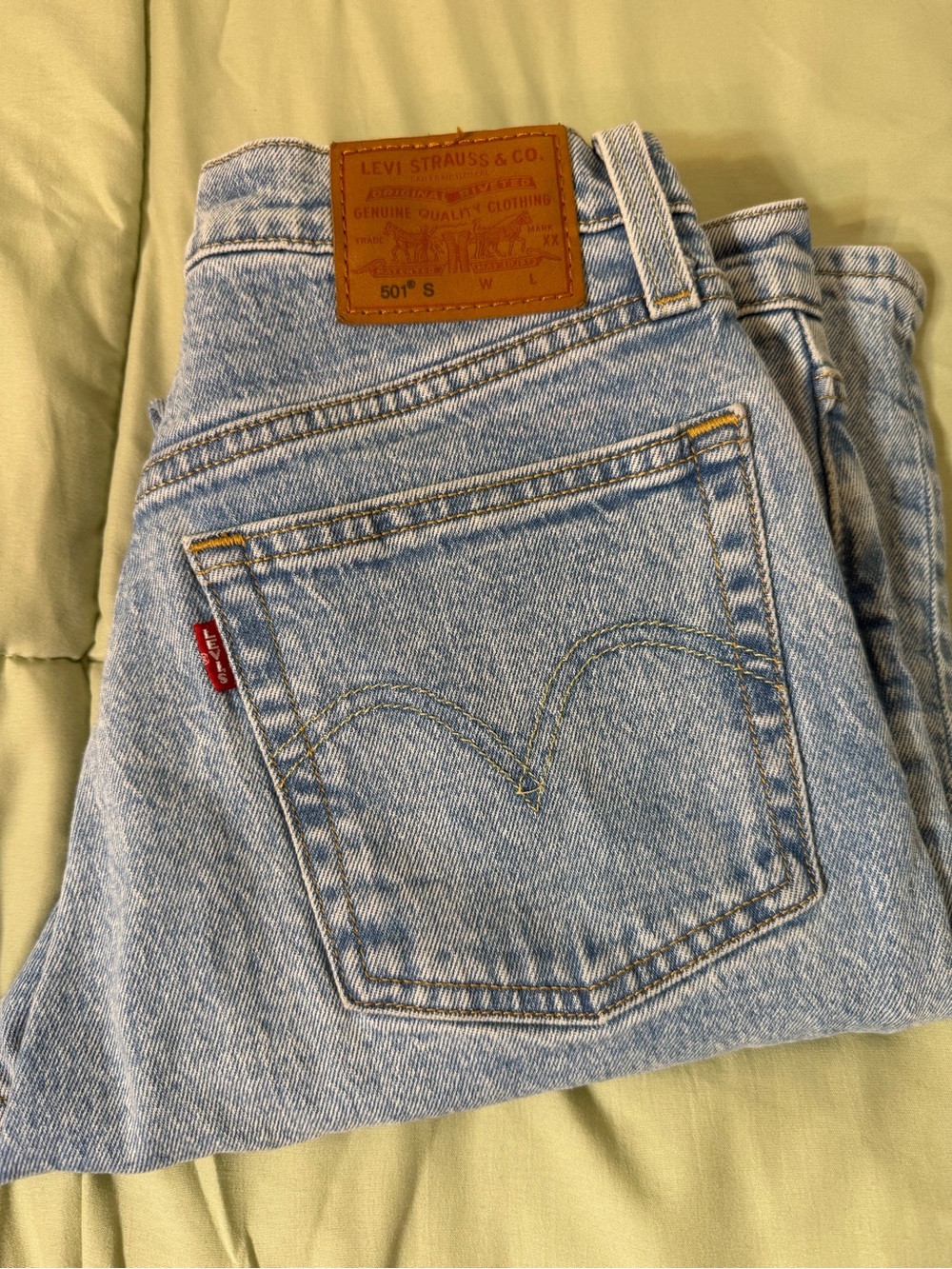 Levi's Capital E True Premium Vintage Pre 1971 Denim Jeans 501 Skinny W26L28